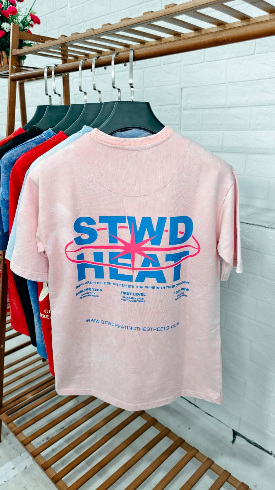 MENS OVERSIZED ACID WASH TSHIRT